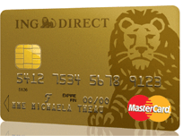 Carte Gold MasterCard ING Direct